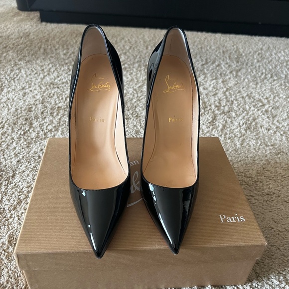 Christian Louboutin Black Stiletto Heels - Picture 8 of 9